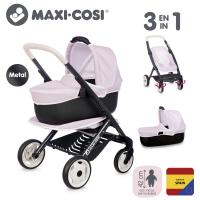 Kombinovaný kočárek Maxi Cosi pro panenky růžový